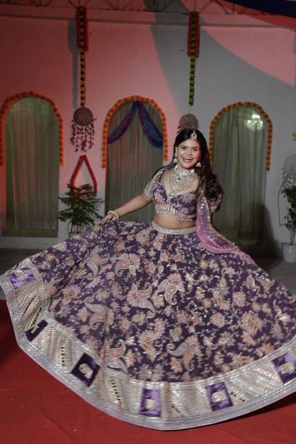 Anchal Bhatt — Festive night twirl